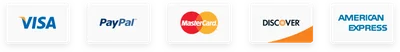 Payment cards accepted at the ProstaVive secure ClickBank checkout